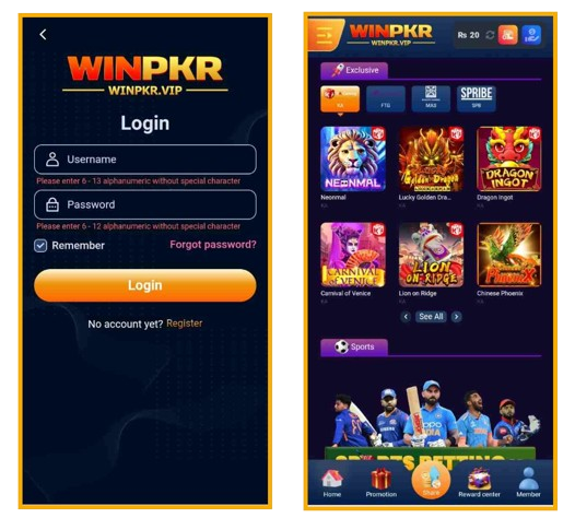 WinPKR777 Game